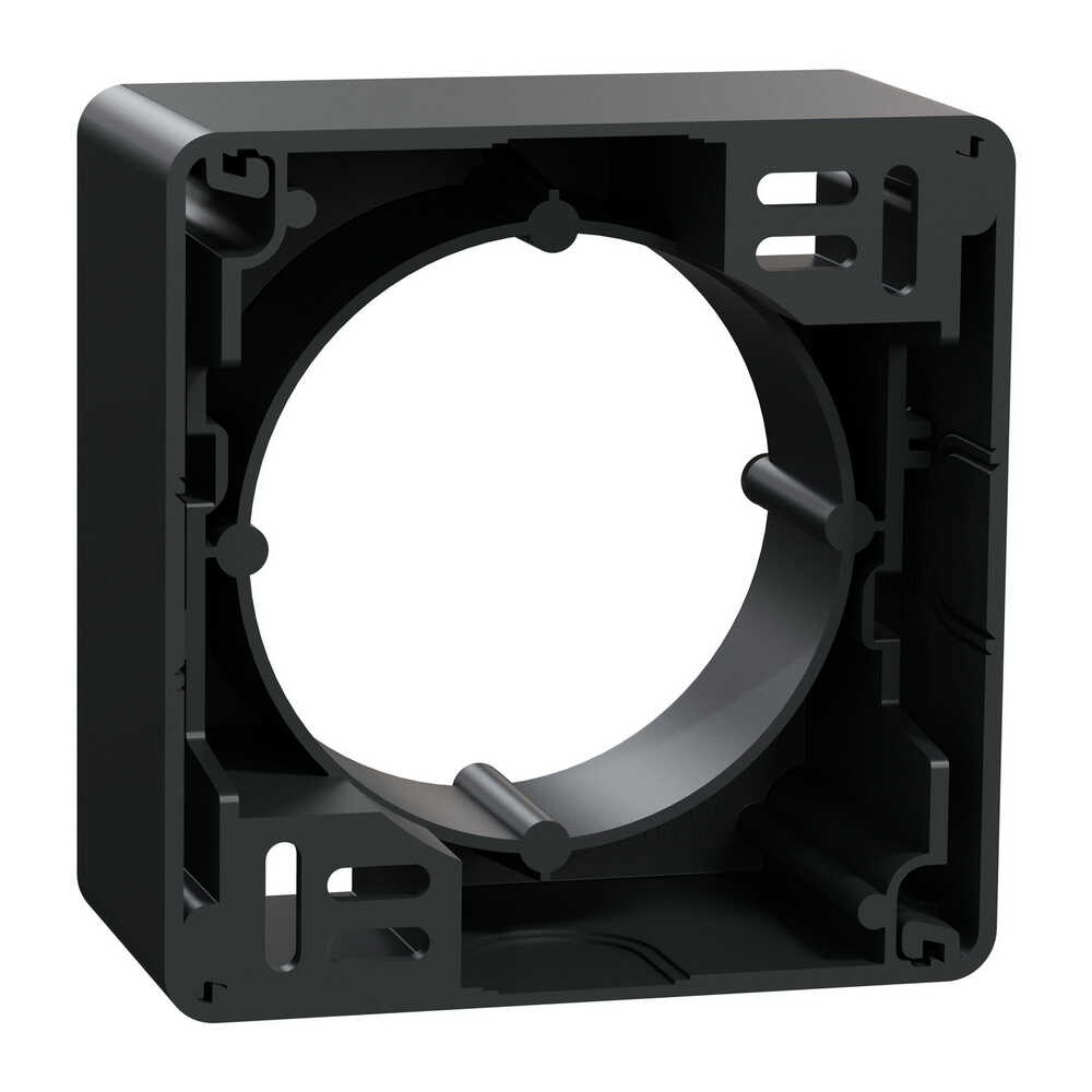 Коробка Schneider Sedna Design чорна зовнішнього монтажу ( SDD114901 )
